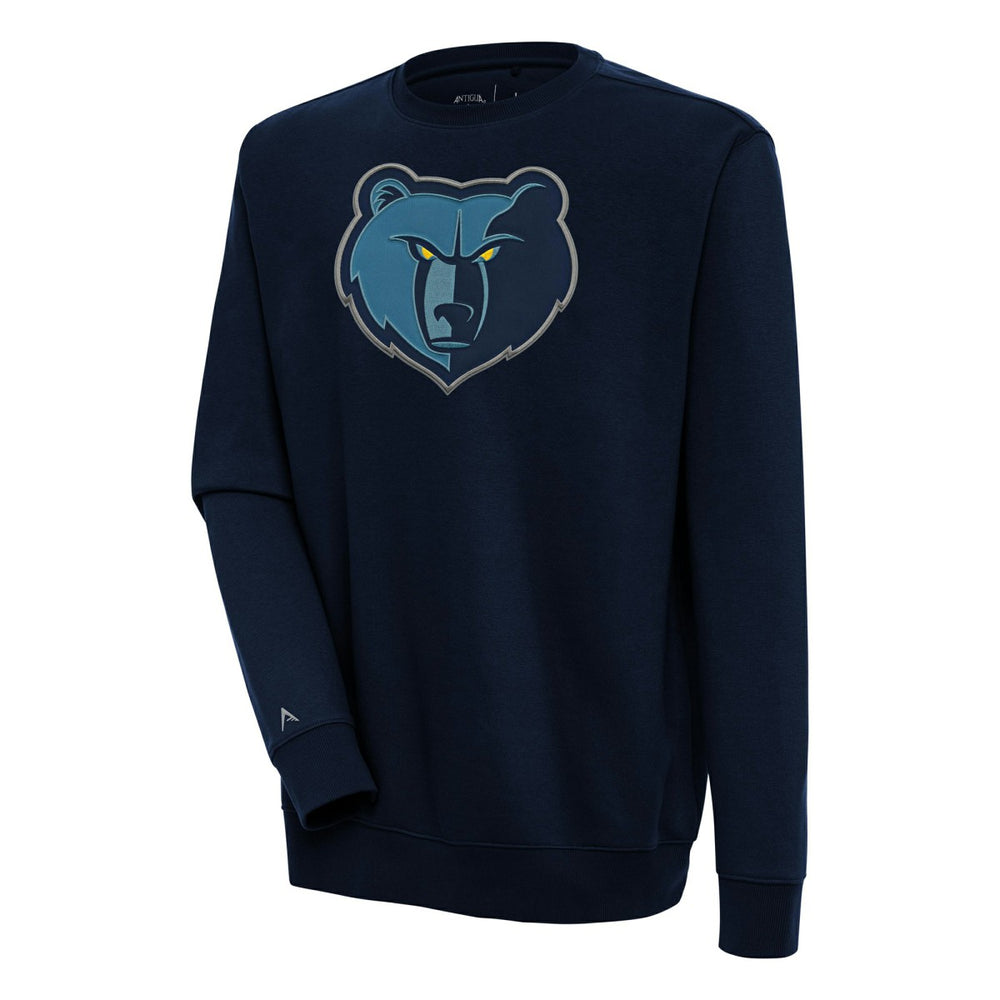 Memphis Grizzlies Antigua Victory Pullover Sweatshirt Navy