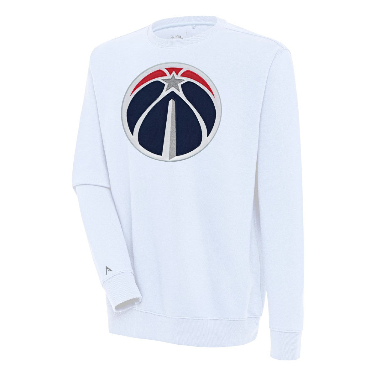 Washington Wizards Antigua Victory Pullover Sweatshirt White
