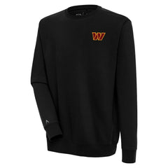 Washington Commanders Antigua Victory Pullover Sweatshirt Black