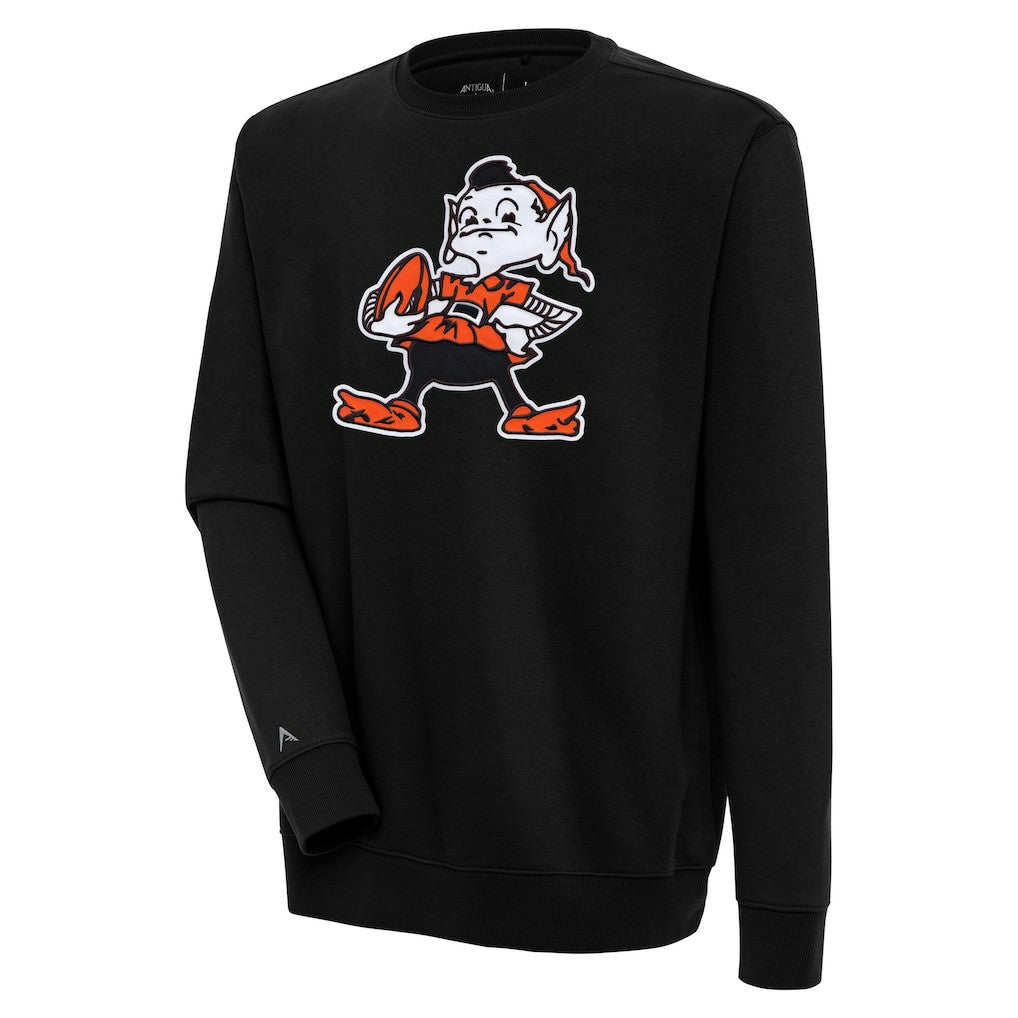 Cleveland Browns Antigua Victory Pullover Sweatshirt Black
