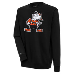 Cleveland Browns Antigua Victory Pullover Sweatshirt Black