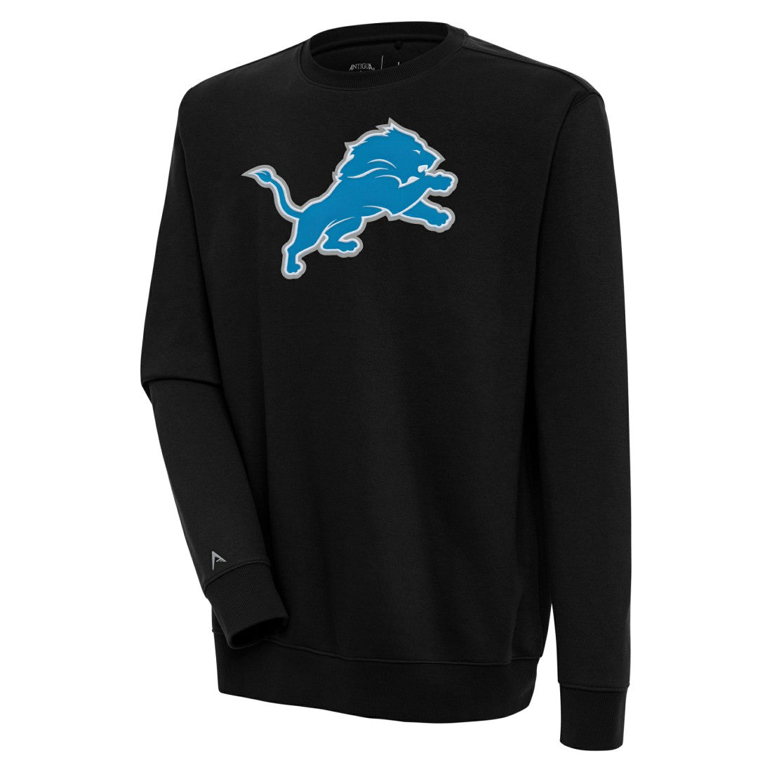 Detroit Lions Antigua Victory Pullover Sweatshirt Black