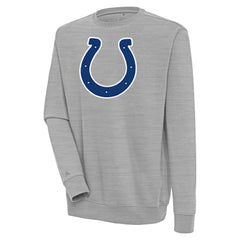 Indianapolis Colts Antigua Victory Pullover Sweatshirt Heather Gray