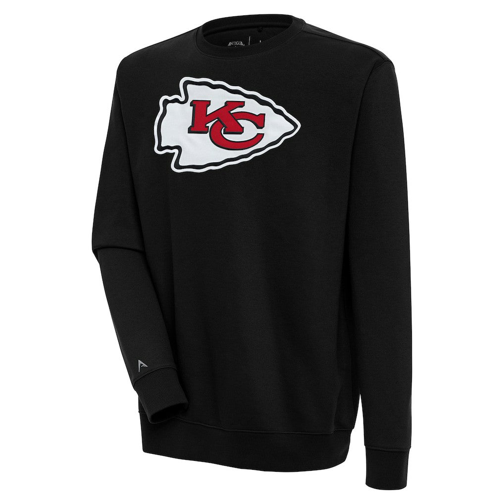 Kansas City Chiefs Antigua Victory Pullover Sweatshirt Black