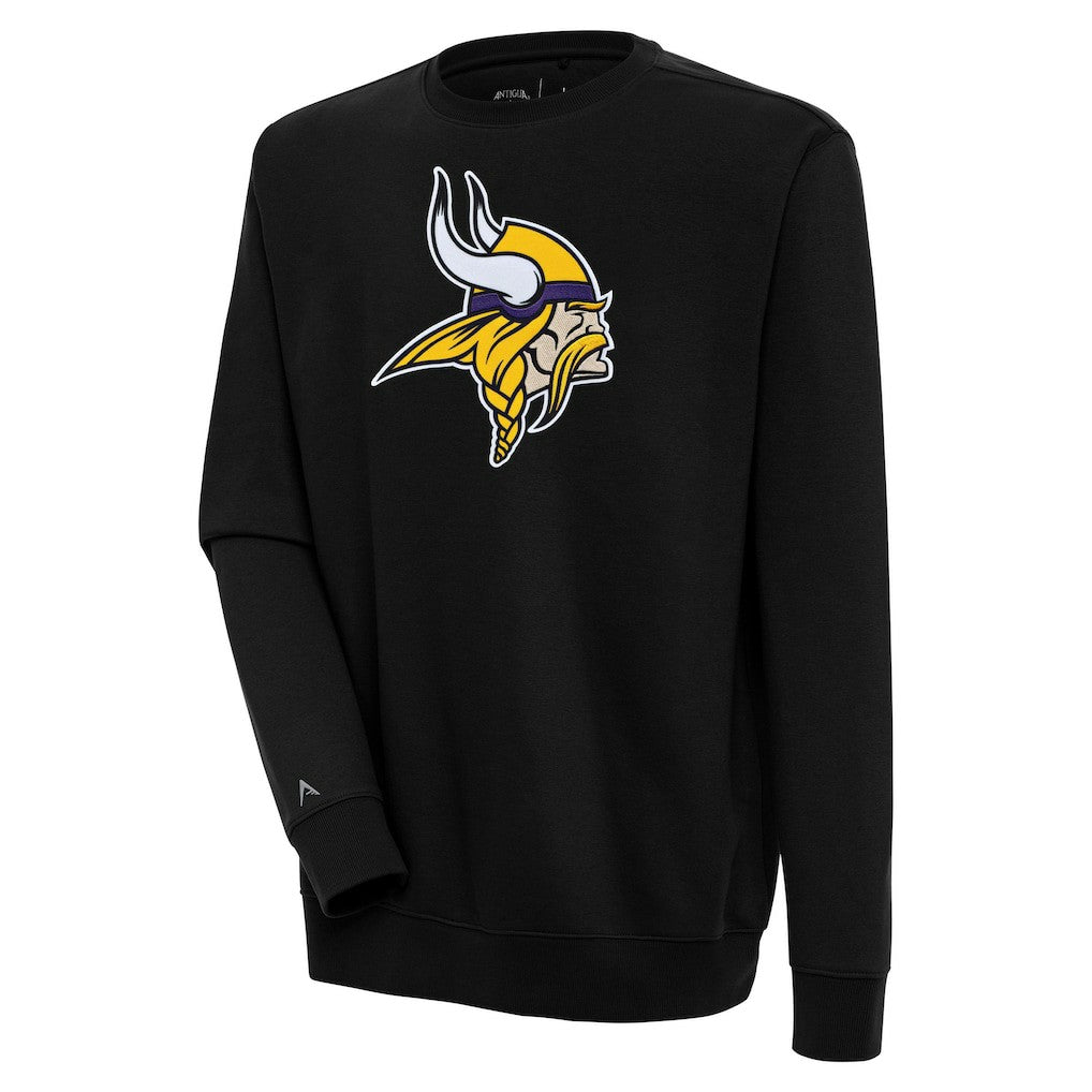 Minnesota Vikings Antigua Victory Pullover Sweatshirt Black