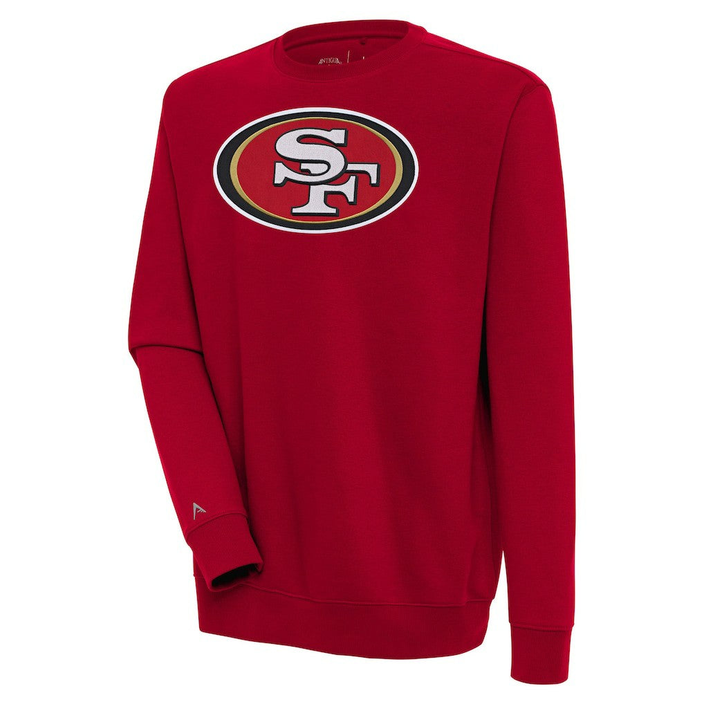 San Francisco 49ers Antigua Victory Pullover Sweatshirt Scarlet
