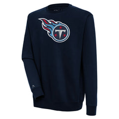 Tennessee Titans Antigua Victory Pullover Sweatshirt Navy
