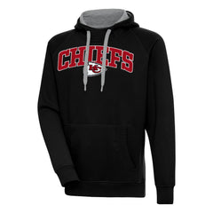 Kansas City Chiefs Antigua Victory Pullover Hoodie Black