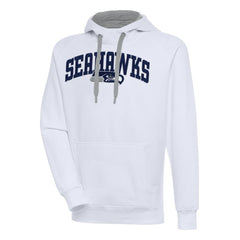 Seattle Seahawks Antigua Victory Pullover Hoodie White