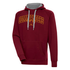 Washington Commanders Antigua Victory Pullover Hoodie Burgundy