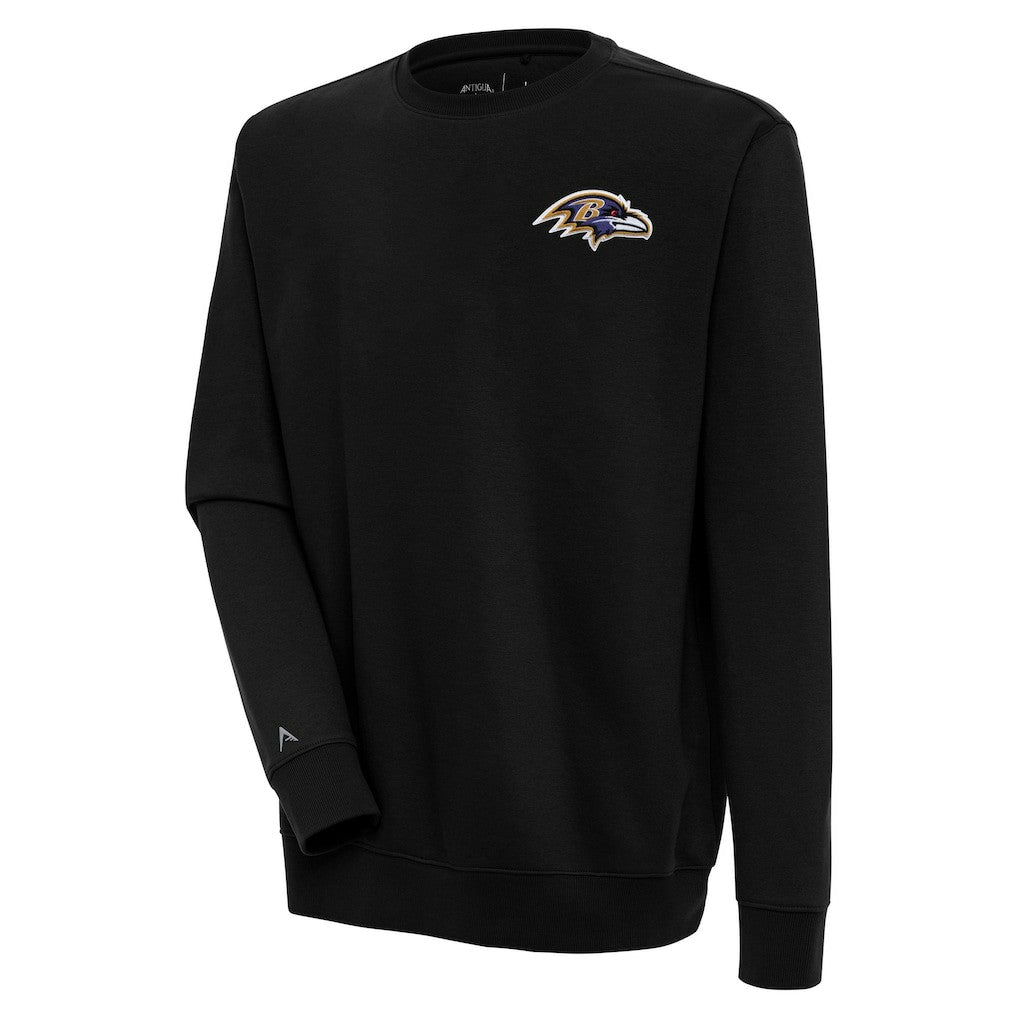 Baltimore Ravens Antigua Victory Pullover Sweatshirt Black