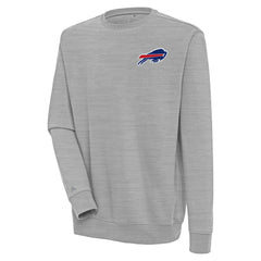 Buffalo Bills Antigua Victory Pullover Sweatshirt Heather Gray