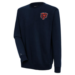 Chicago Bears Antigua Victory Pullover Sweatshirt Navy