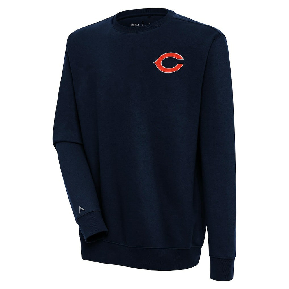 Chicago Bears Antigua Victory Pullover Sweatshirt Navy