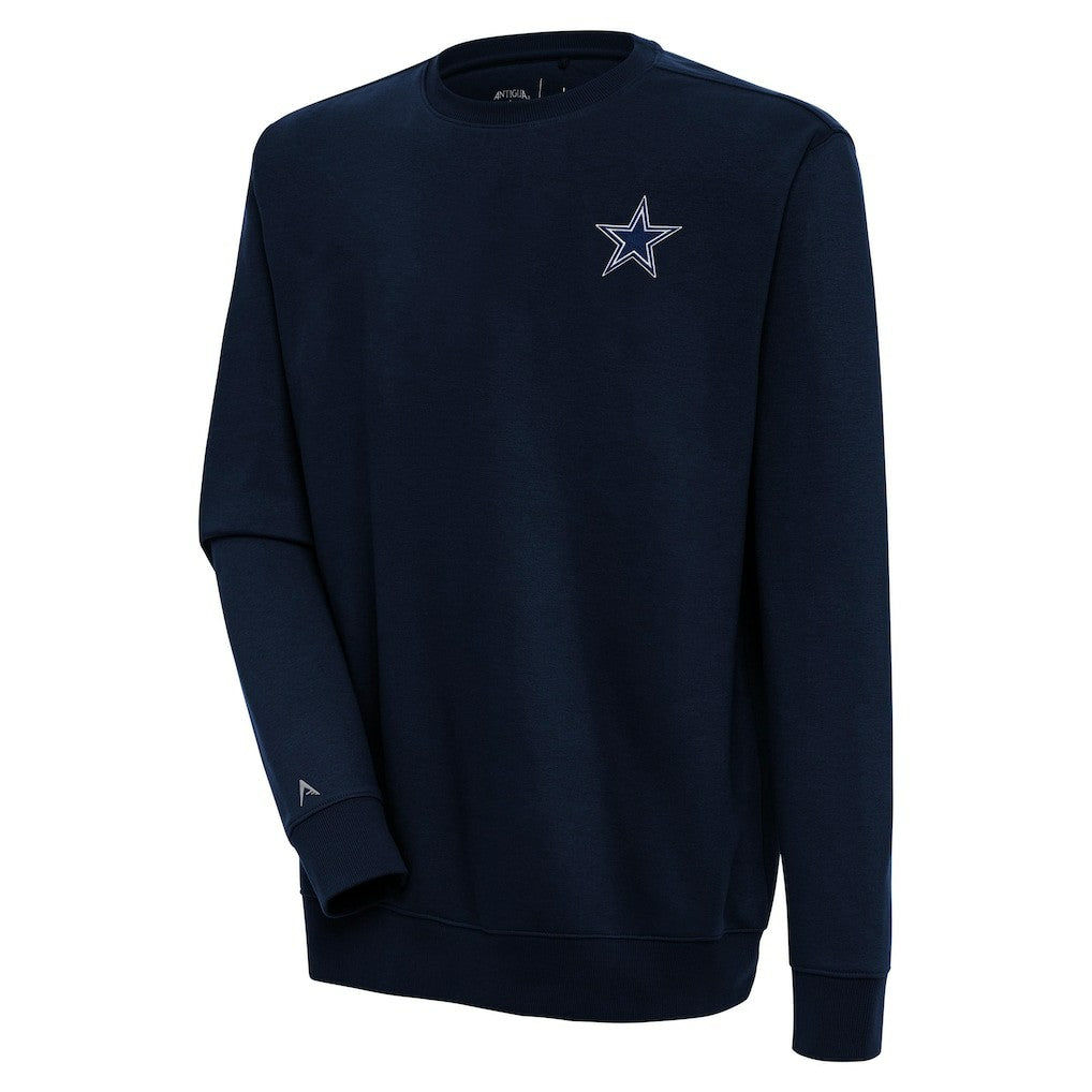 Dallas Cowboys Antigua Victory Pullover Sweatshirt Navy