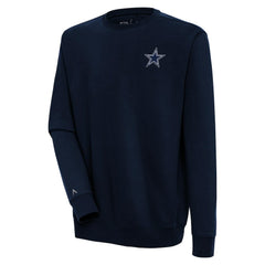 Dallas Cowboys Antigua Victory Pullover Sweatshirt Navy