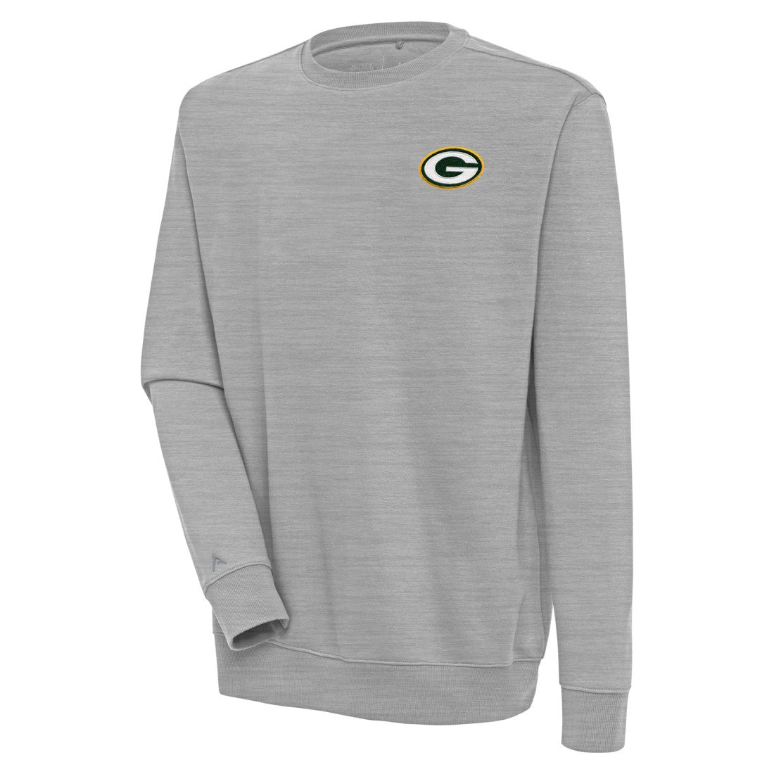 Green Bay Packers Antigua Victory Pullover Sweatshirt Heather Gray