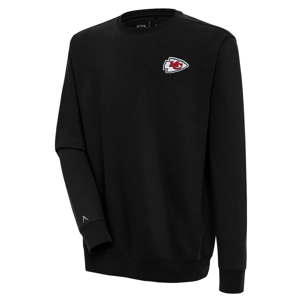Kansas City Chiefs Antigua Victory Pullover Sweatshirt Black