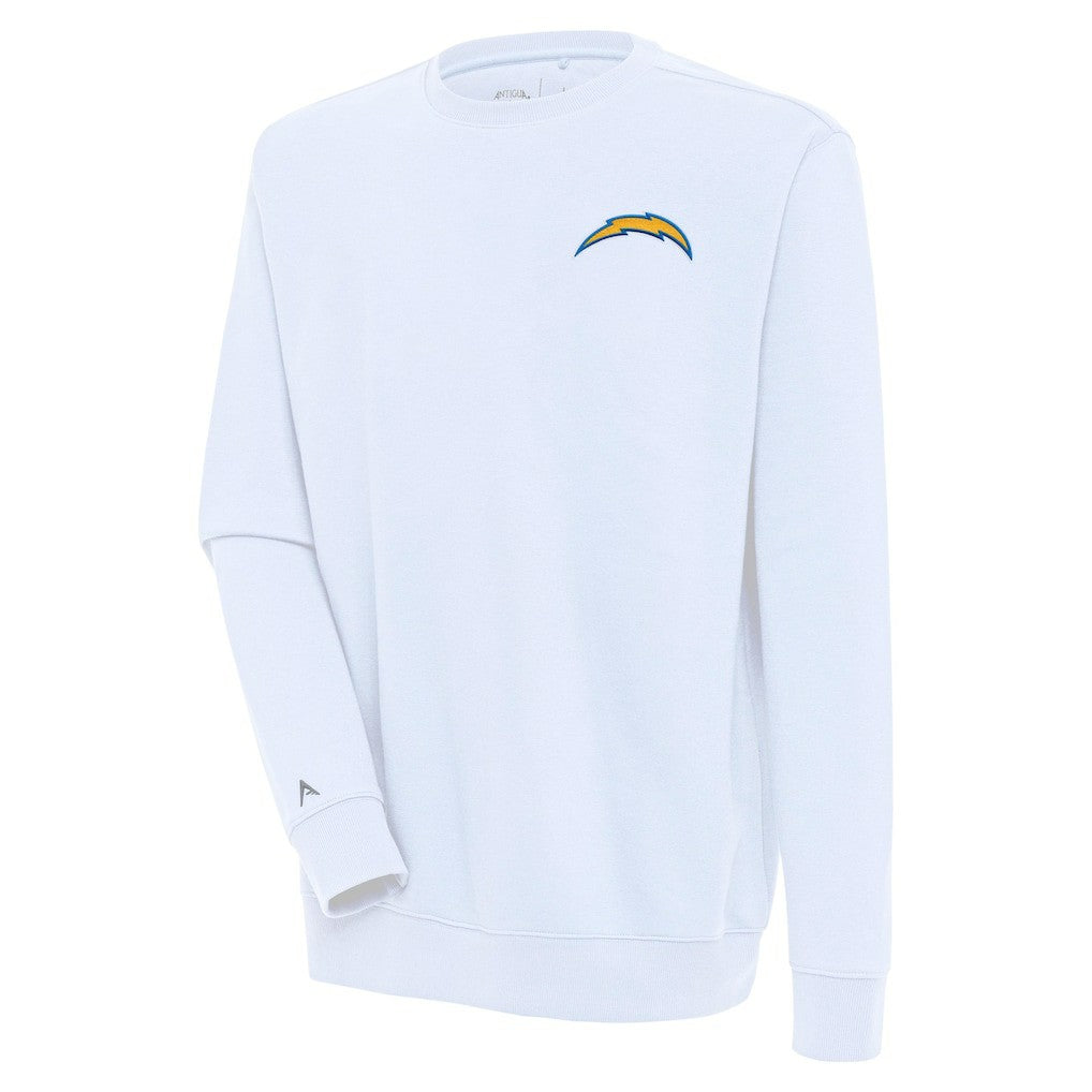 Los Angeles Chargers Antigua Victory Pullover Sweatshirt White