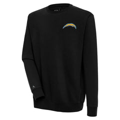 Los Angeles Chargers Antigua Victory Pullover Sweatshirt Black