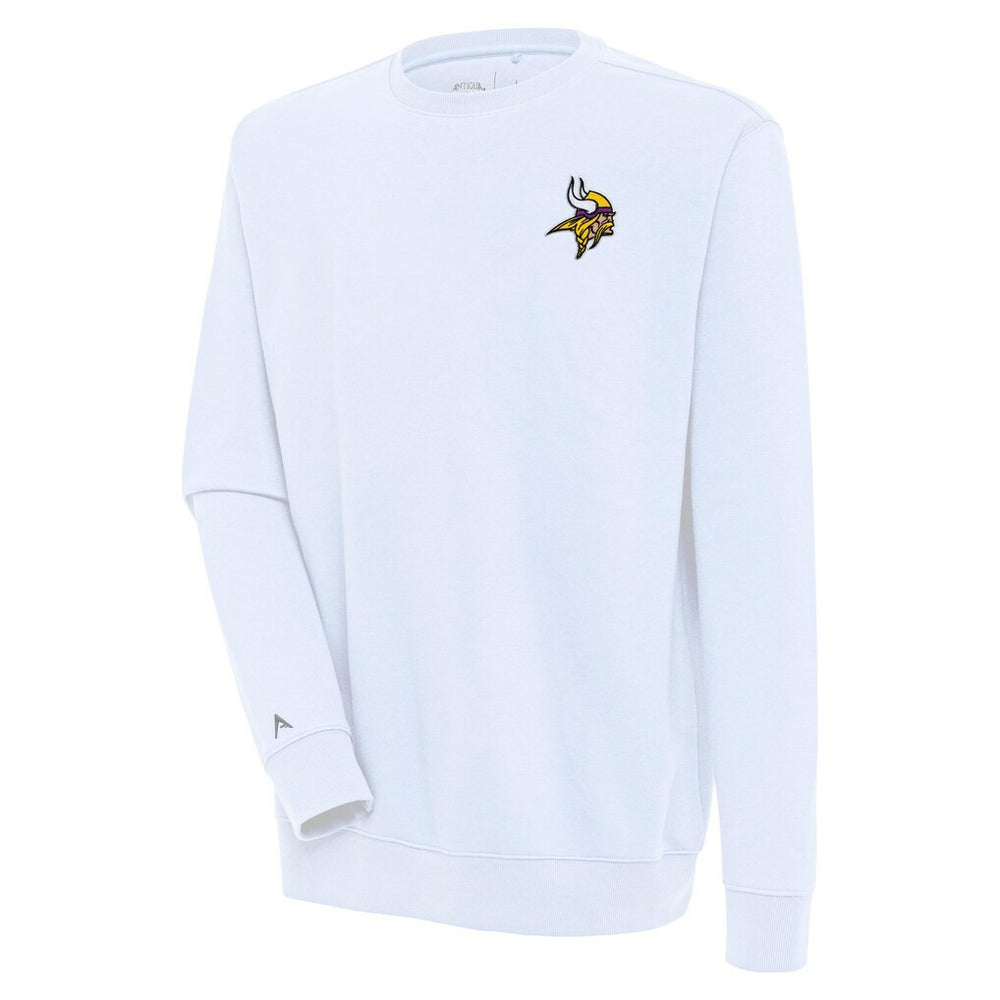 Minnesota Vikings Antigua Victory Pullover Sweatshirt White
