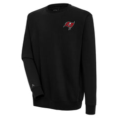 Tampa Bay Buccaneers Antigua Victory Pullover Sweatshirt Black