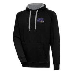 Baltimore Ravens Antigua Victory Pullover Hoodie Black
