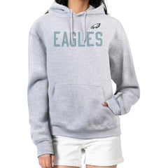 Philadelphia Eagles G-III 4Her by Carl Banks Women's Dot Print Pullover Hoodie Heather Gray