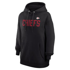 Kansas City Chiefs G-III 4Her by Carl Banks Women's Dot Print Pullover Hoodie Black