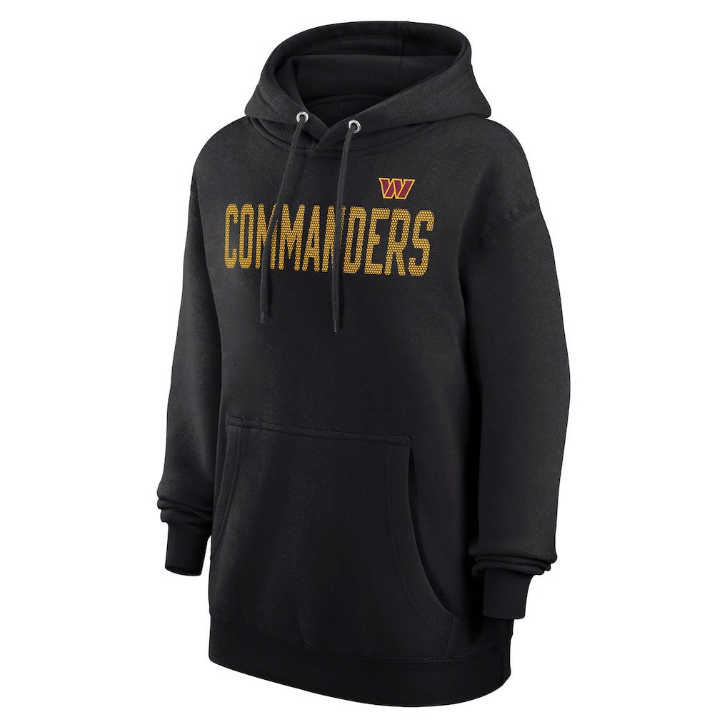Washington Commanders G-III 4Her by Carl Banks Women's Dot Print Pullover Hoodie Black