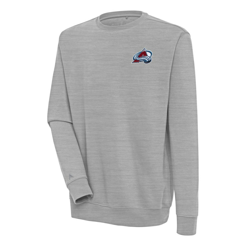 NHL Colorado Avalanche Antigua Victory Pullover Sweatshirt - Heather Gray