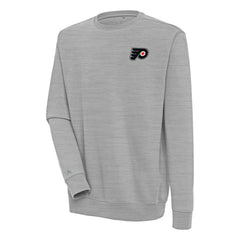 NHL Philadelphia Flyers Antigua Victory Pullover Sweatshirt - Heather Gray
