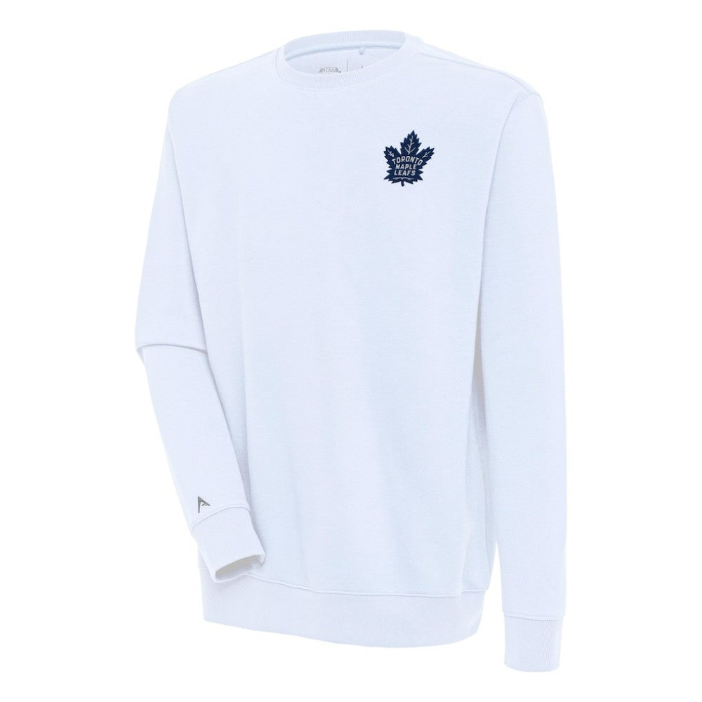 NHL Toronto Maple Leafs Antigua Victory Pullover Sweatshirt - White