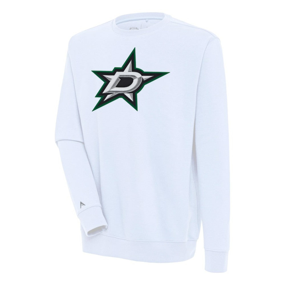 NHL Dallas Stars Antigua Victory Pullover Sweatshirt - White