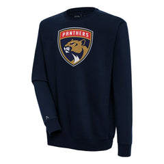 NHL Florida Panthers Antigua Victory Pullover Sweatshirt - Navy