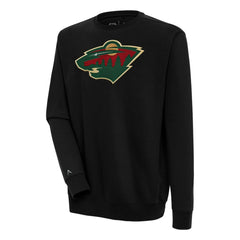 NHL Minnesota Wild Antigua Victory Pullover Sweatshirt - Black