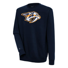 NHL Nashville Predators Antigua Victory Pullover Sweatshirt - Navy