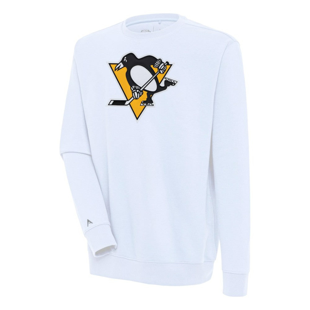 NHL Pittsburgh Penguins Antigua Victory Pullover Sweatshirt - White