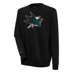 NHL San Jose Sharks Antigua Victory Pullover Sweatshirt - Black
