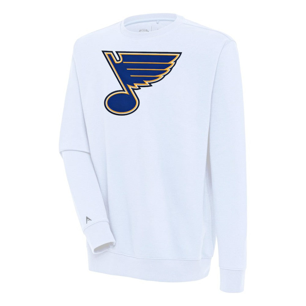 NHL St. Louis Blues Antigua Victory Pullover Sweatshirt - White