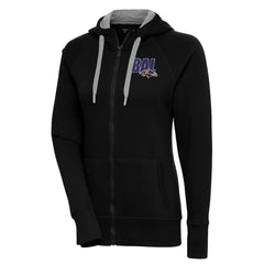 Baltimore Ravens Antigua Women's Victory Full-Zip Hoodie Black