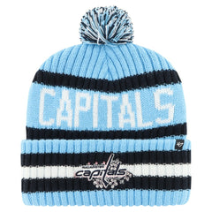 NHL Washington Capitals '47 Cherry Blossom Bering Cuffed Knit Hat with Pom - Light Blue