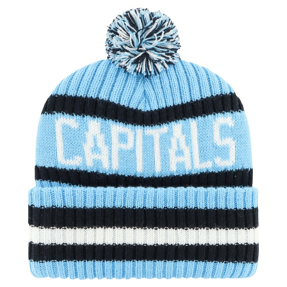 NHL Washington Capitals '47 Cherry Blossom Bering Cuffed Knit Hat with Pom - Light Blue