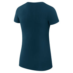 Minnesota Twins G-III 4Her by Carl Banks Women's Super-Slim Fit Lightweight Dot Print T-Shirt - Navy T-shirts