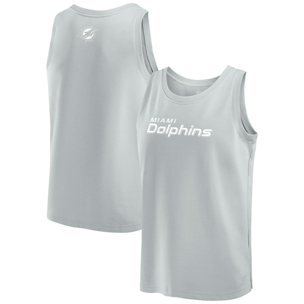 Miami Dolphins Elements Tank Top Gray