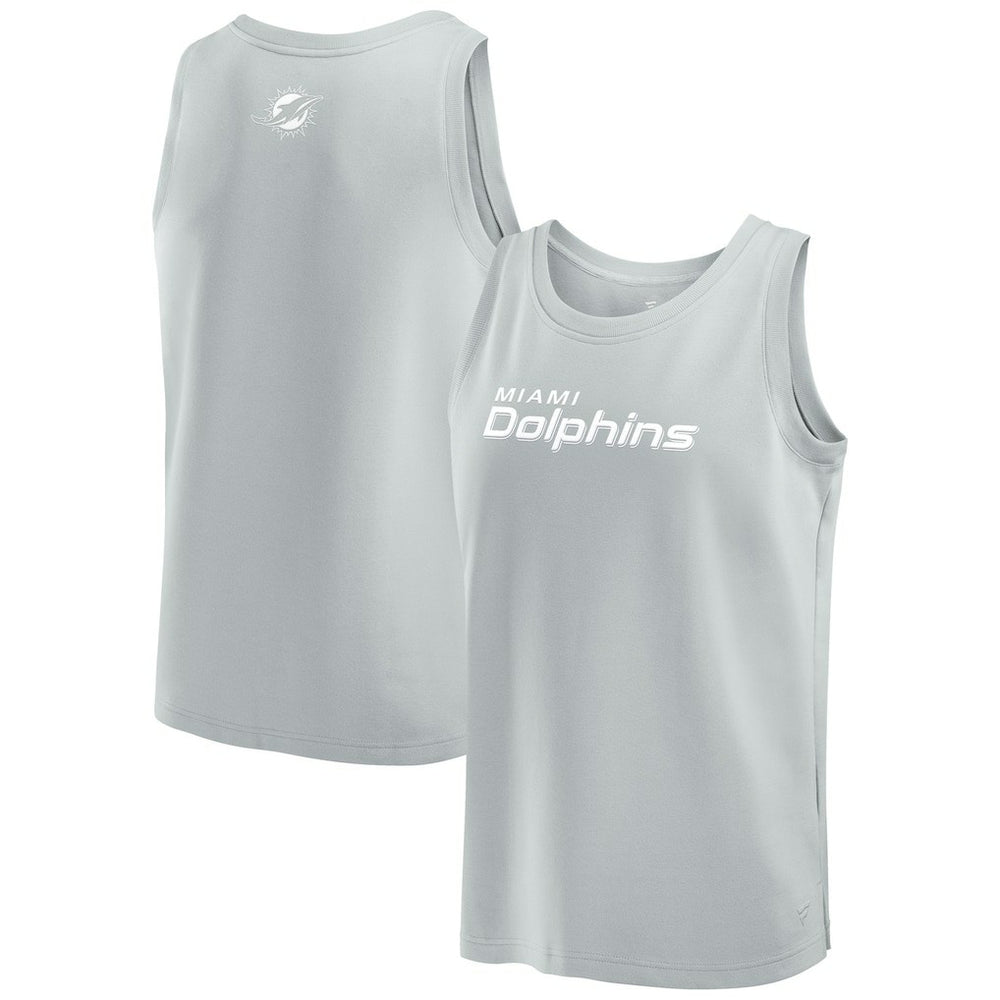 Miami Dolphins Elements Tank Top Gray