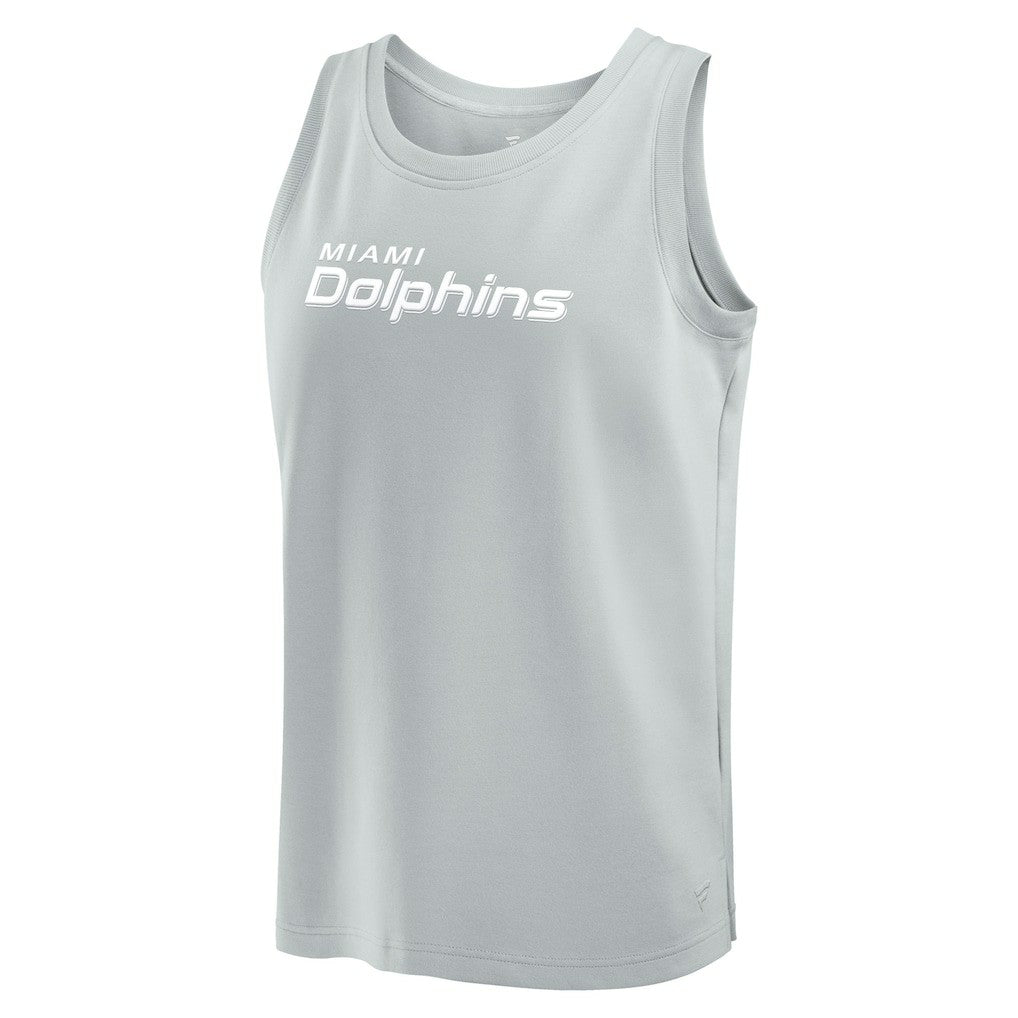 Miami Dolphins Elements Tank Top Gray