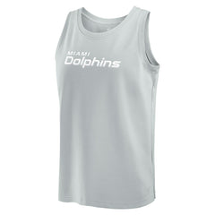 Miami Dolphins Elements Tank Top Gray