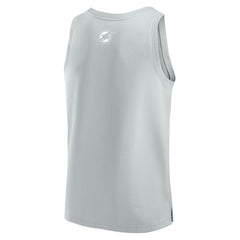 Miami Dolphins Elements Tank Top Gray