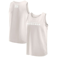 Cincinnati Bengals Elements Tank Top Cream